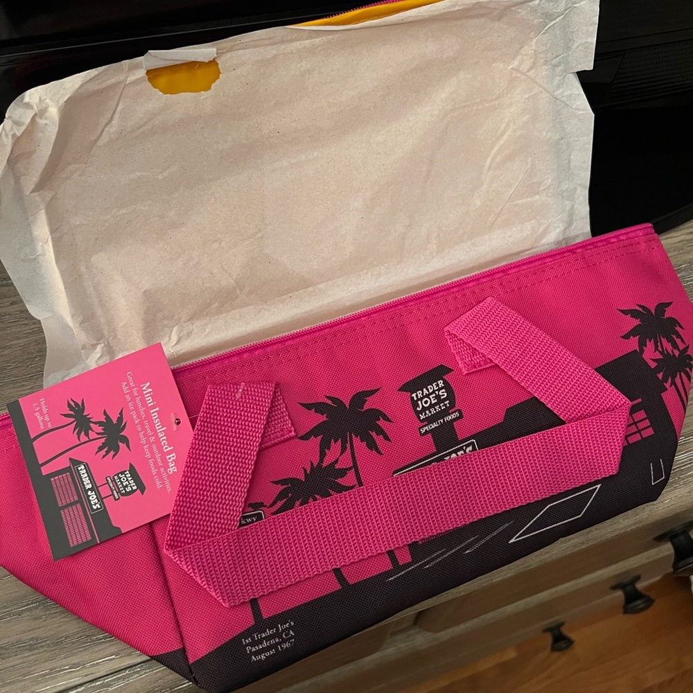 NWT Trader Joe’s mini cooler.
